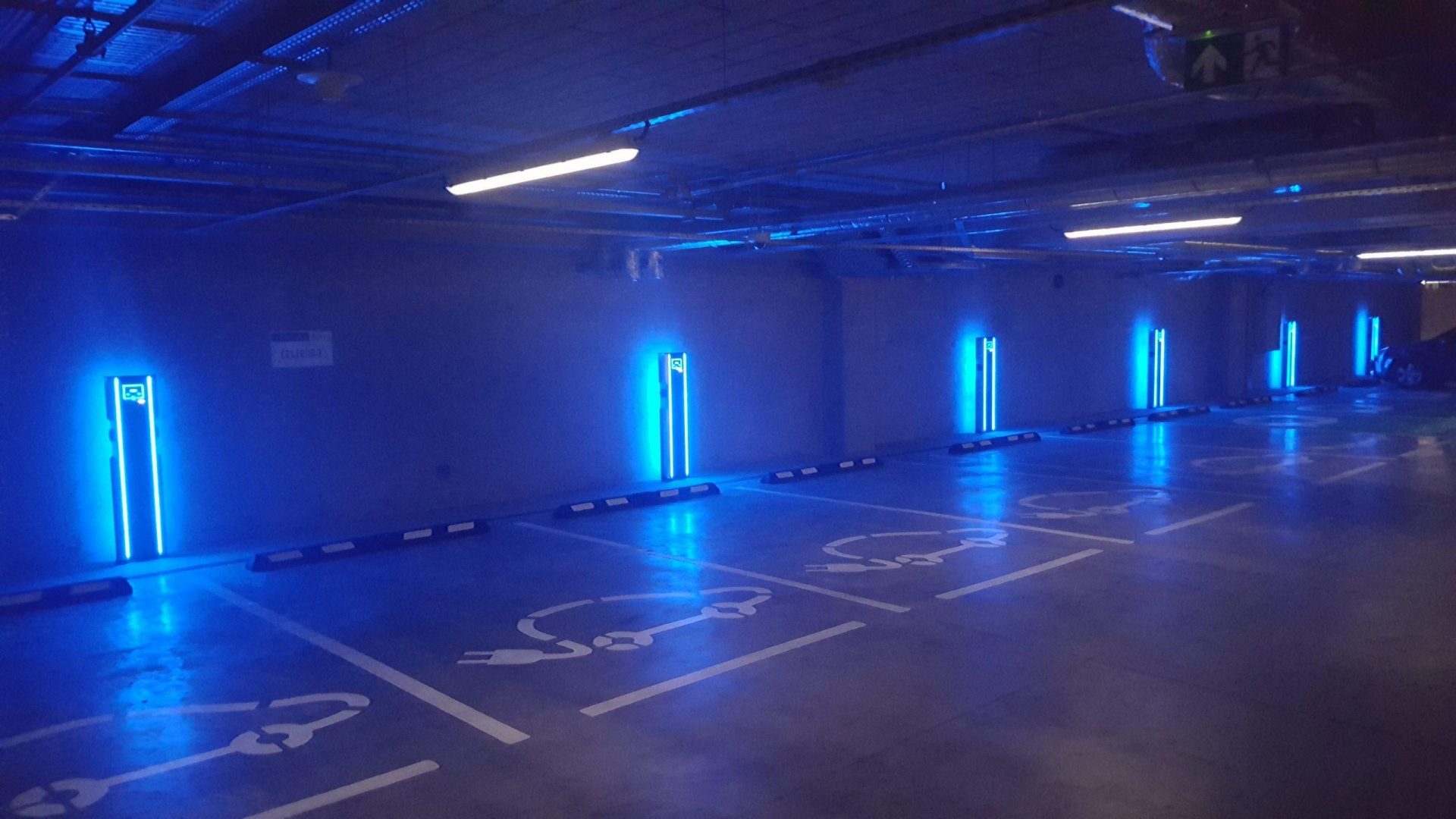 Bornes de recharge en copropriété